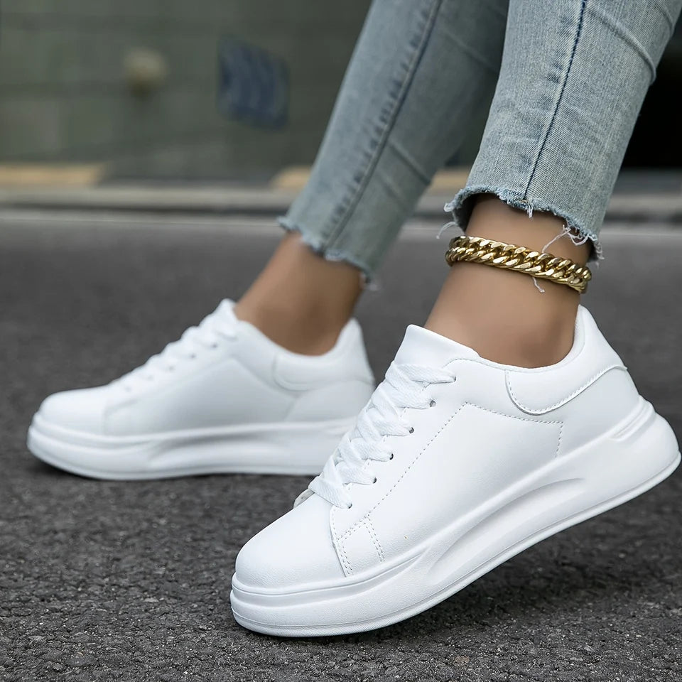 Stylish White Sneakers for Women
