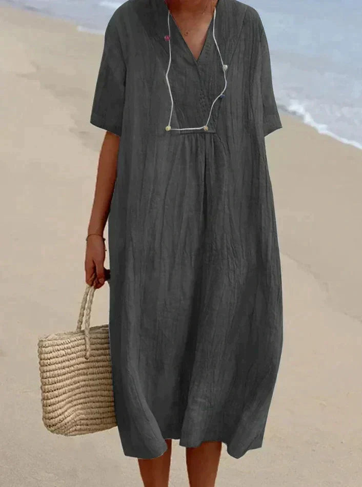 Chic Cotton Summer Dress for Everyday Wear