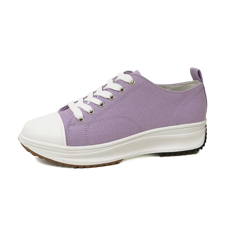 Chic Women's Sneakers with Rubber Sole