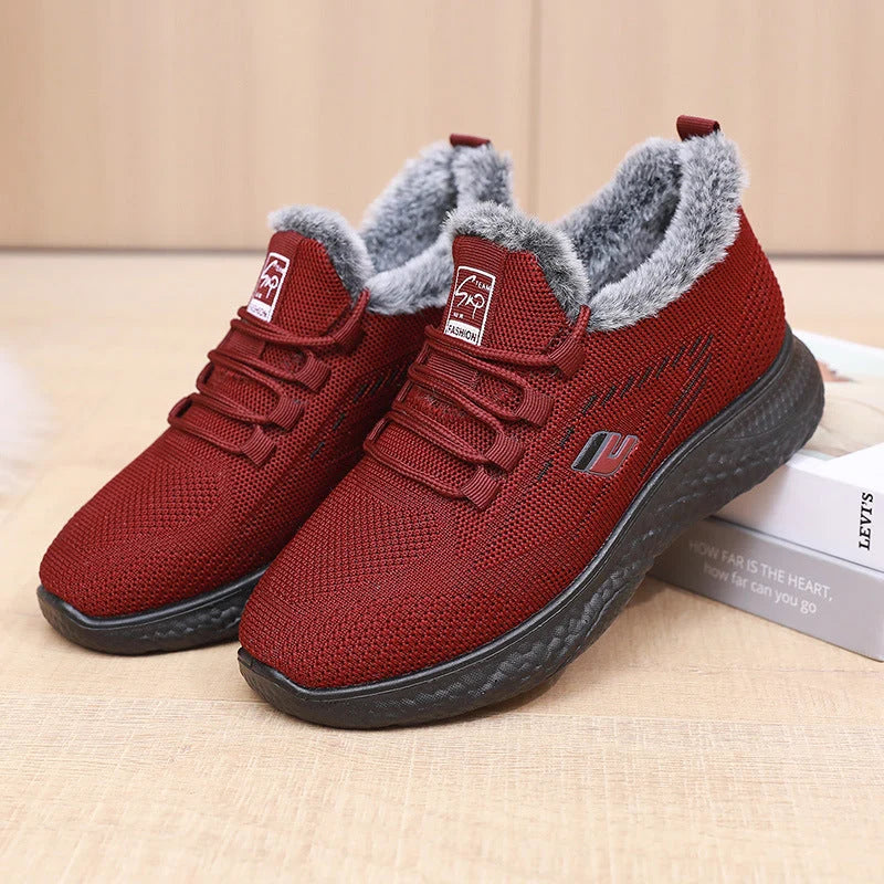 Fleeceforede sneakers til kvinder