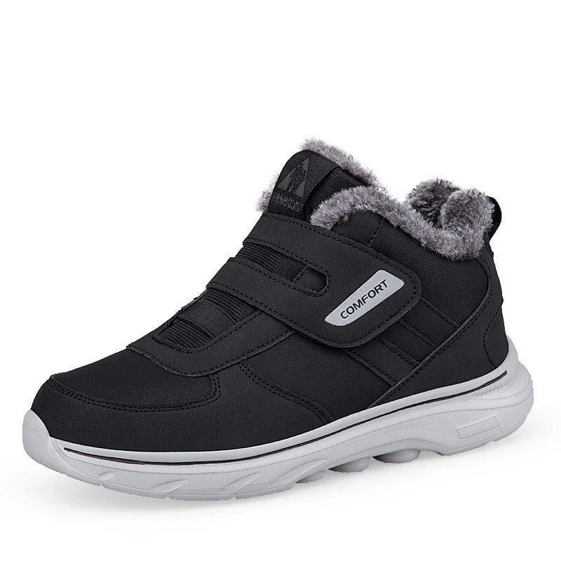 Winter Sneakers for Women with Velcro Closure and Cozy Lining