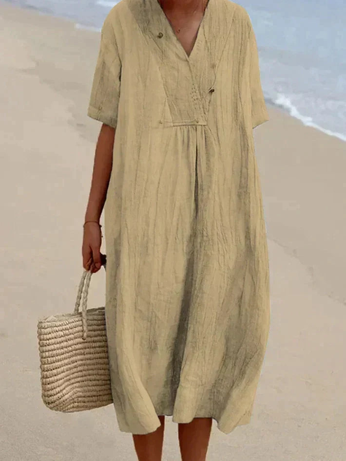 Chic Cotton Summer Dress for Everyday Wear