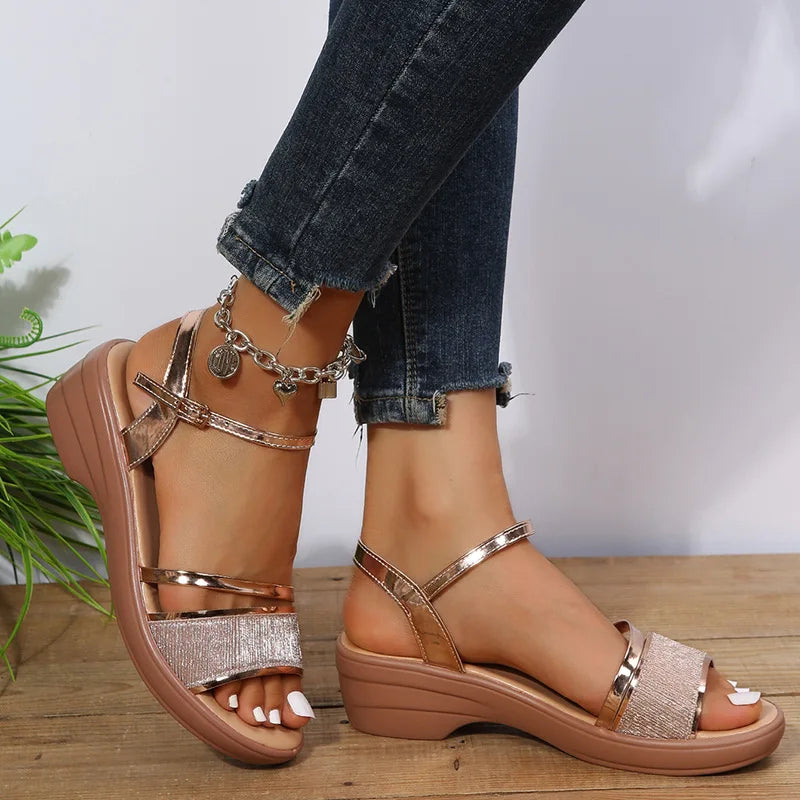 Orthopedic Wedge Heel Sandals for All-Day Wear