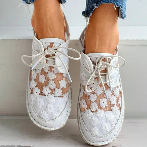 Stylish Embroidered Sneakers – Liz Collection